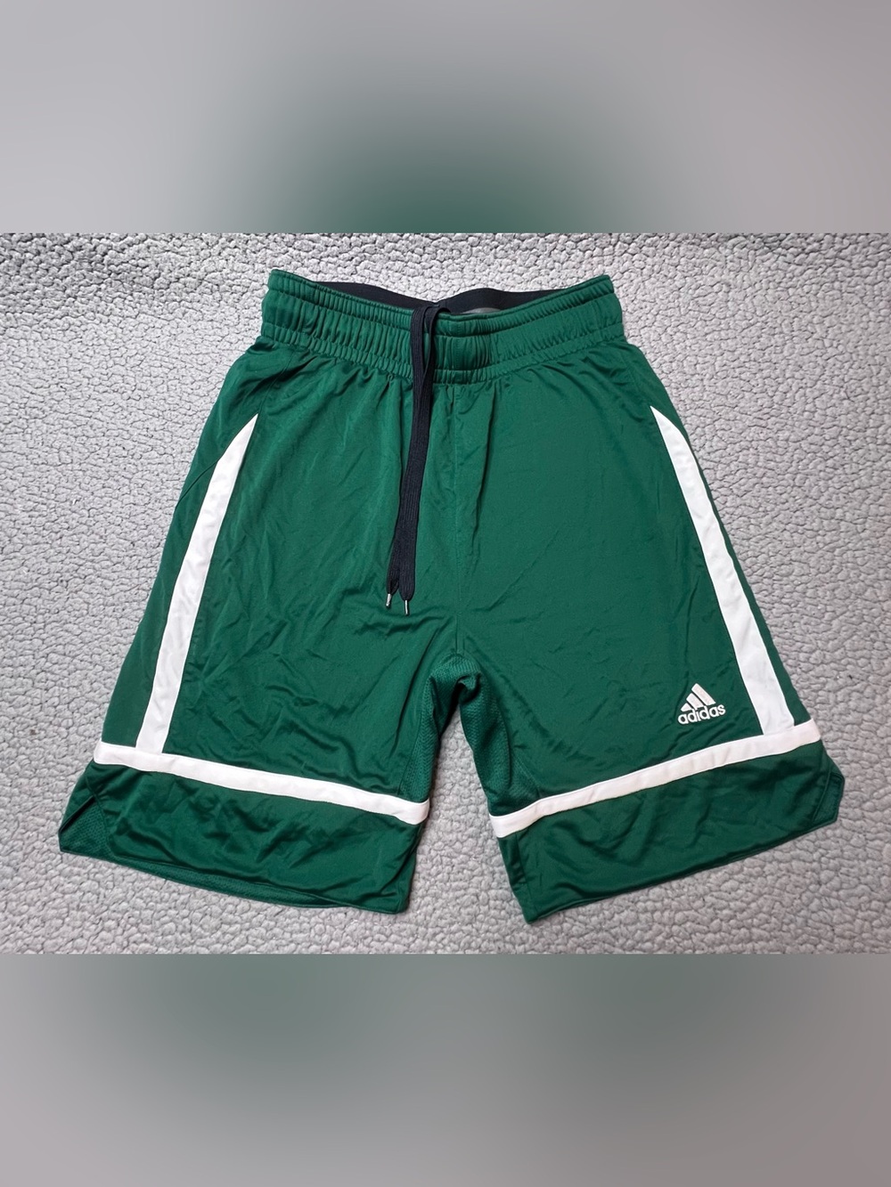 Adidas Squadra 25 Soccer Shorts Big Boys Size Medium Greens & White Athletic